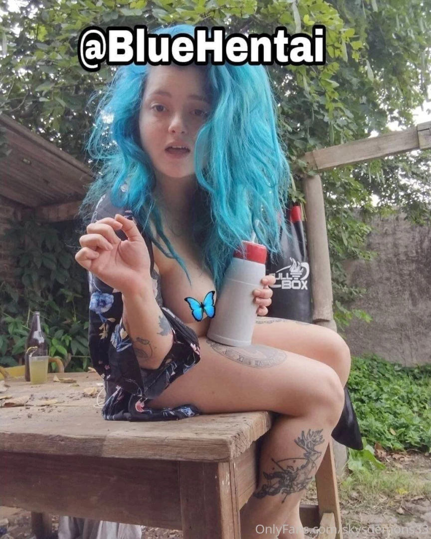Blue hentai girl tatto top 4 online now free videos very horny when 