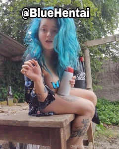 Blue hentai girl tatto top 4 online now free videos very horny when