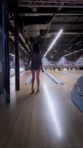 Bowling with friends