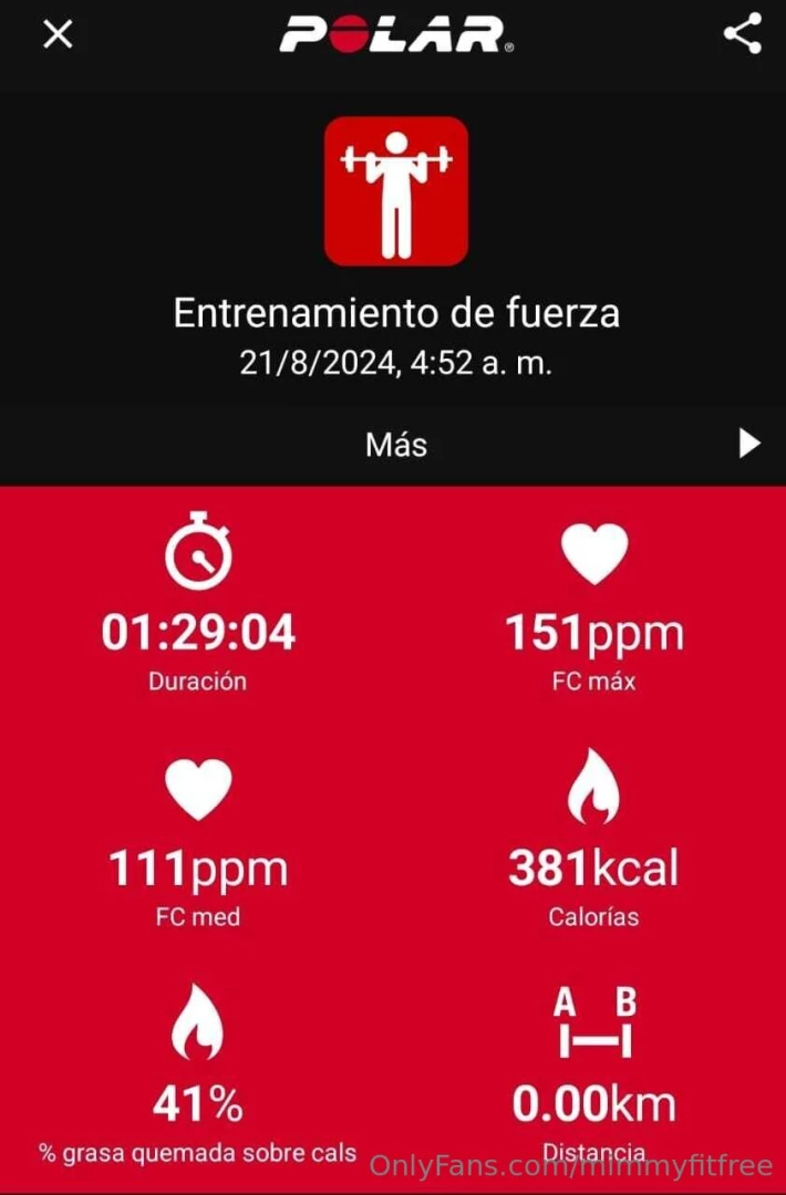 La disciplina siempre me acompa a 