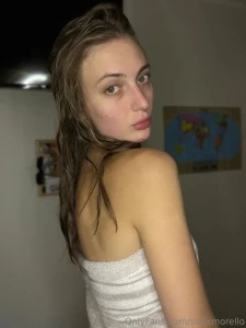 I come out of the shower wrapped in a towel what do you do with me
