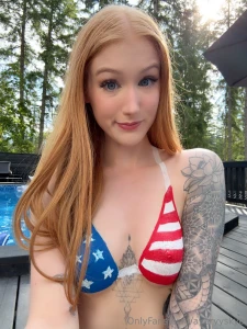 Happy melt of july my painted-on bikini has trust issues with water