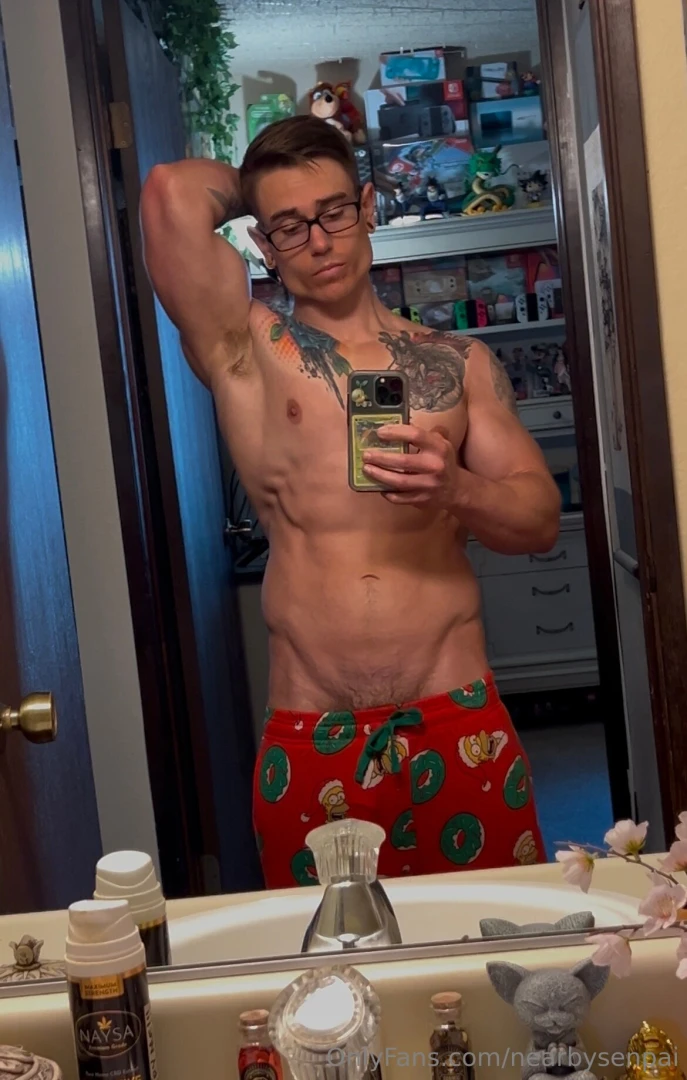 Looks like someone wants to open their presents early 