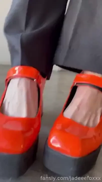 How do i look with this look my orange shoes are beautiful right part 2 