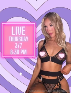 Going live here tomorrow at 20 30 8 30pm