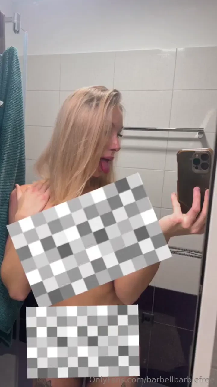 Alert new super naughty and wet post just dropped on barbellbarbie1 