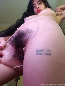 Showing you how long my bush is