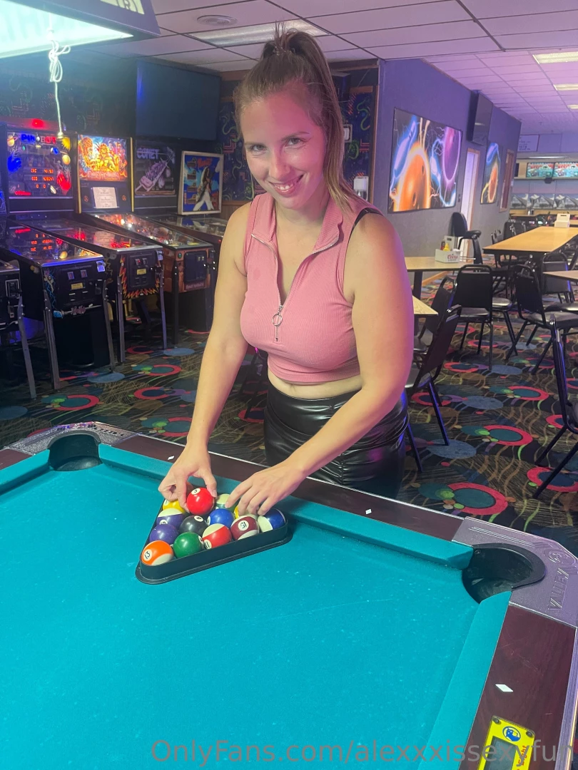 Had a fun night at the bowling alley playing pool and pinball met up part 8 