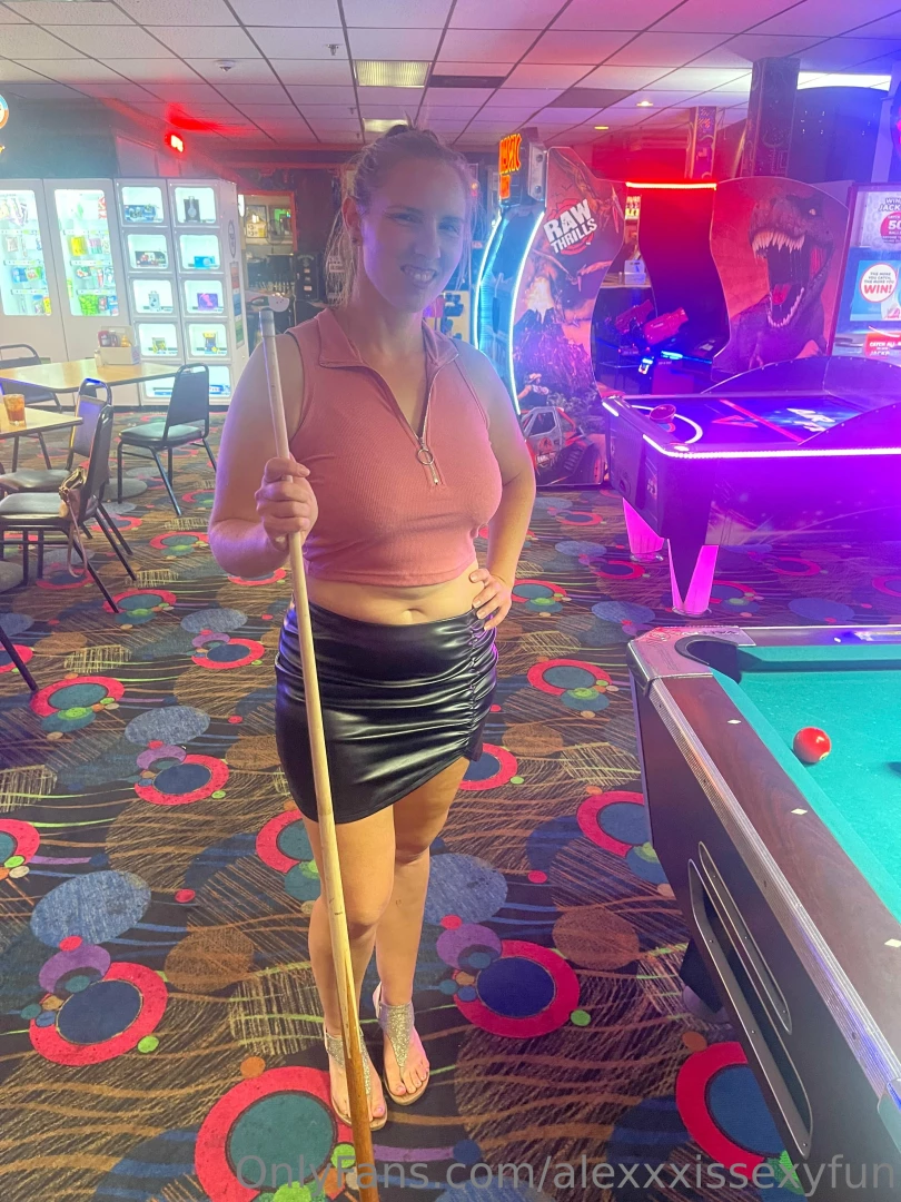 Had a fun night at the bowling alley playing pool and pinball met up part 2 