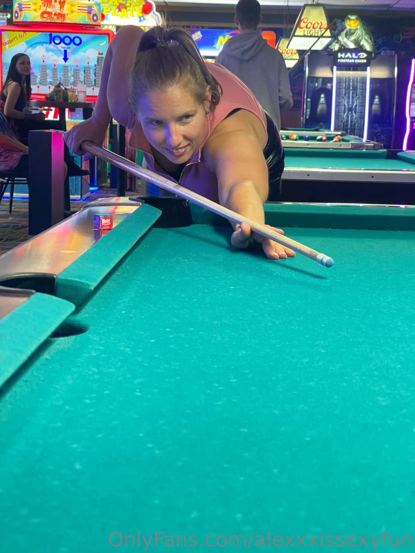 Had a fun night at the bowling alley playing pool and pinball met up part 9 