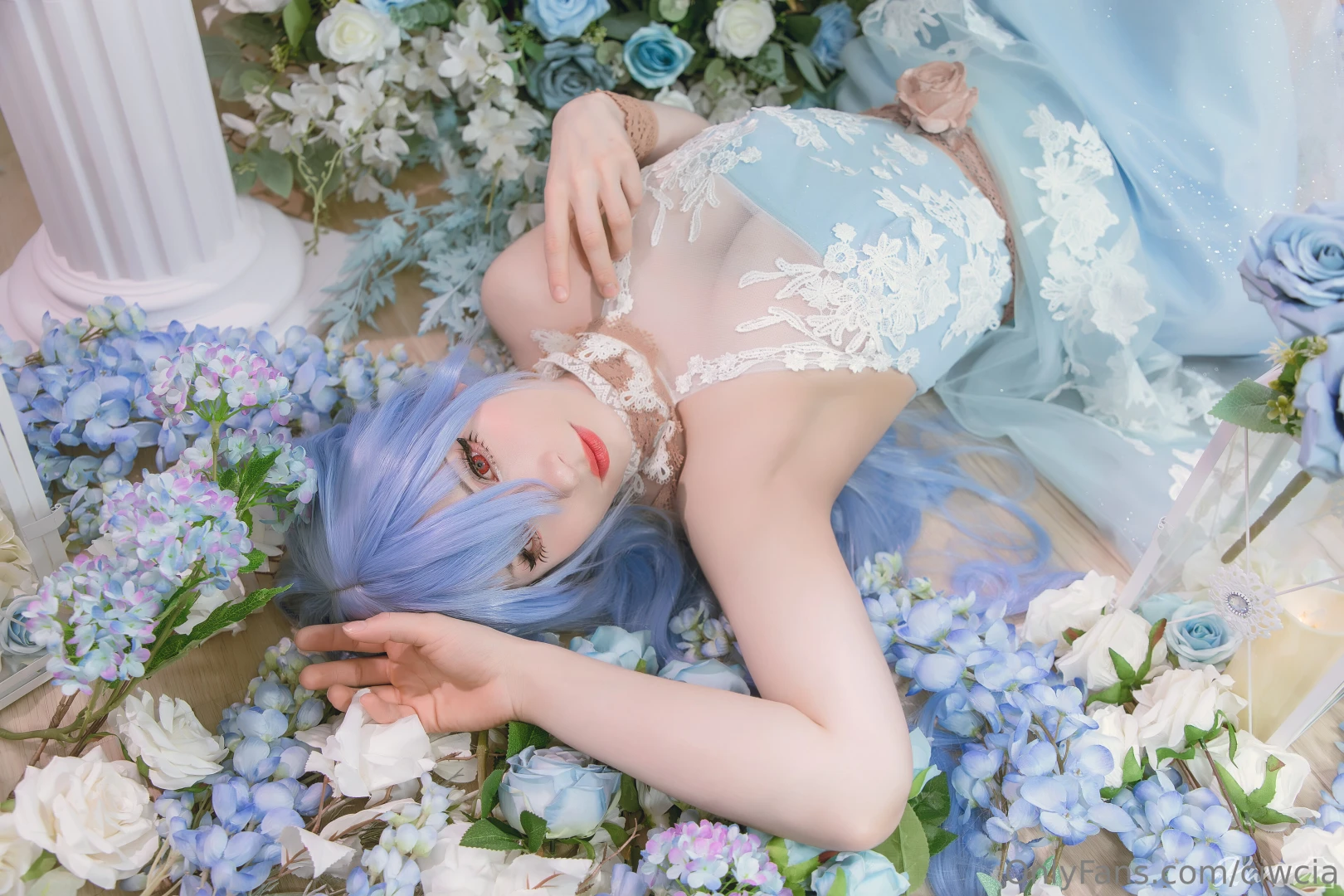 I got first photos from long hair rei photoshoot and i love them so 