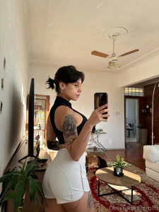 Gym look are you working hard