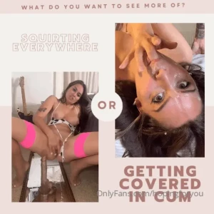 I like to get wet but which kind of wet do you prefer