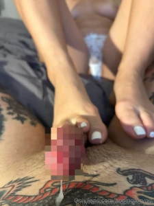 How would you like to see my soft soles wrapped tight around his