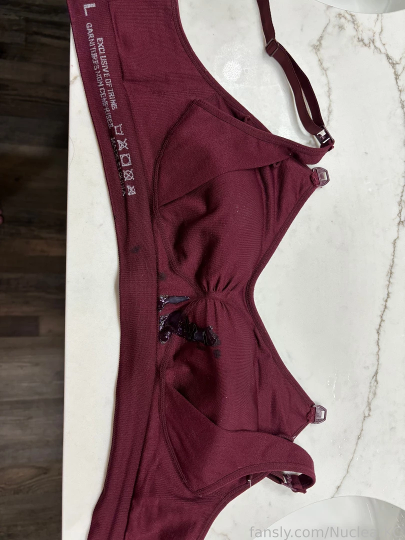 Cum all over my favorite nursing bra cumshot nursingbra brunette big part 1 