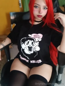 Ok this is pose 2 to show off a bit more of the shirt can you guess