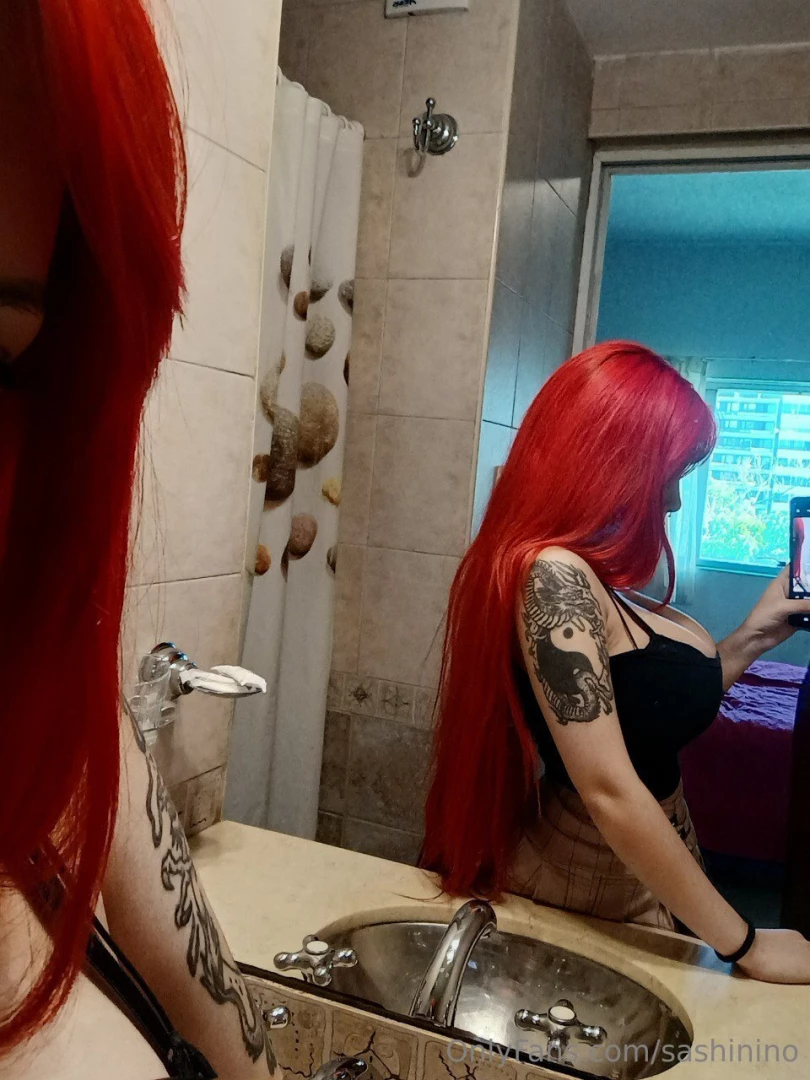 You can also see my tats more with the tank top so its cool 
