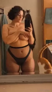 I think it might have taken cutting my hair to start feeling sexy