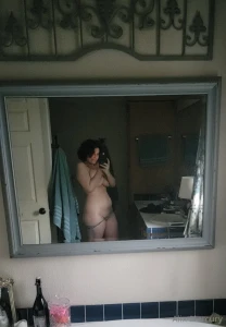 Waking up getting dressed showing off my dirty mirror part 2