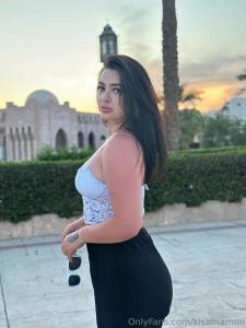 It s a gorgeous area with palm trees sunset against the backdrop of a