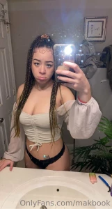 So i got this new shirt but i can t tell if my boobs are too big or part 1