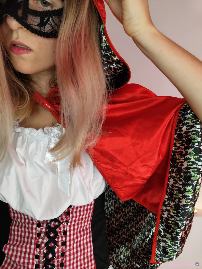 This halloween i was red riding hood and he was the big bad wolf as part 5 