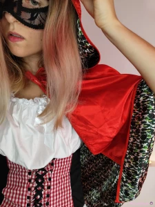 This halloween i was red riding hood and he was the big bad wolf as part 5