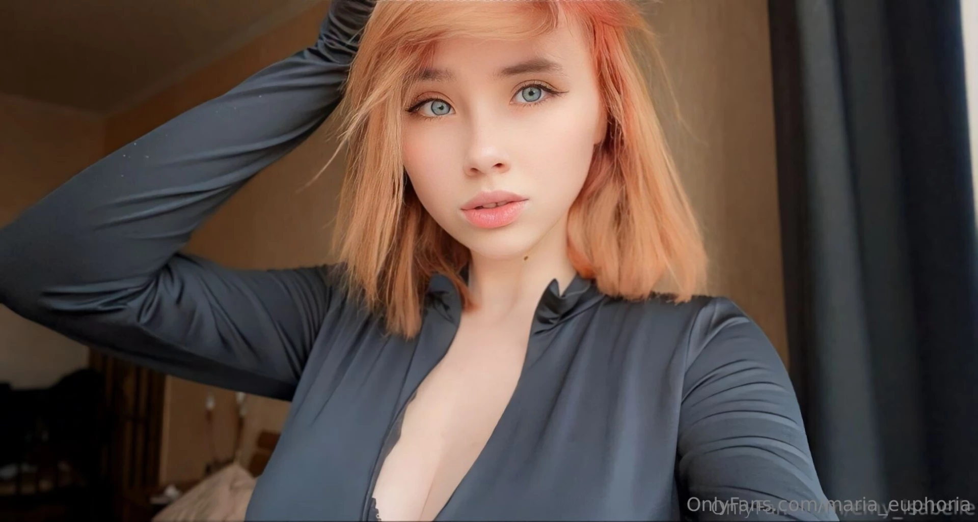 Sultry emy_isabelle will captivate you with her seductive gaze and part 58 