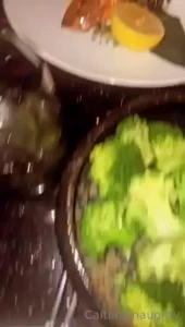 Had a sexy dinner for xxxmas part 1