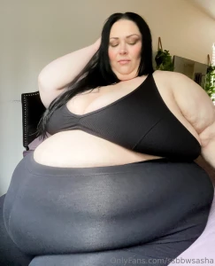 The sexiest item of clothing is the yoga pant that is clearly 2 sizes part 2