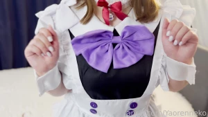 You called for me master fyp footjob handjob feet maid uniform part 2