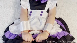 You called for me master fyp footjob handjob feet maid uniform