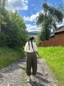 Out for a walk in this lovely weather is the sun shining brightly and