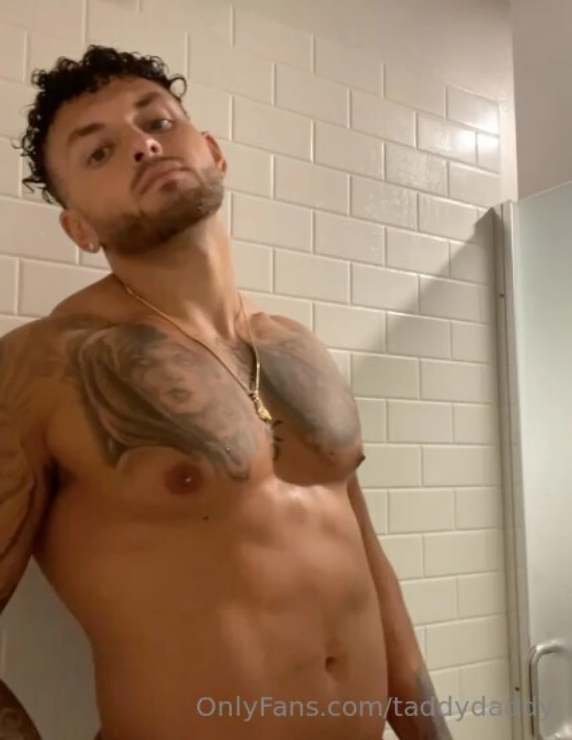 No better wind down than a hot shower 