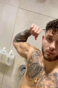 Morning shower cold as hell best wake up