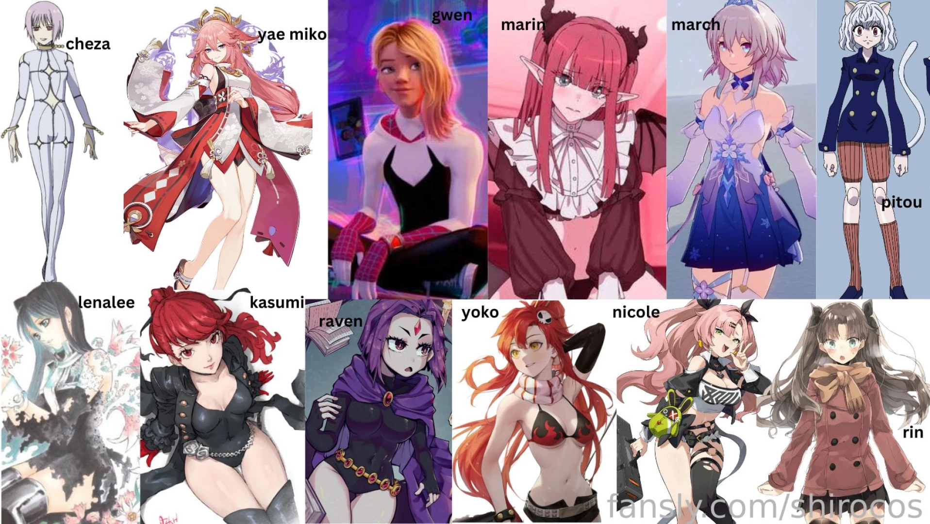 Last month i asked which old costume you wanted to see this month 