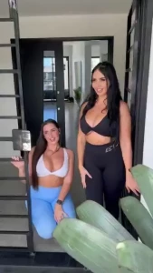 Just moved in and fucked our neighbours raw- double creampie dm video