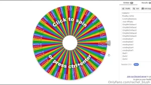 Here are the results of my lottery contacting the winners now and