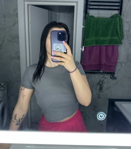 While my hair is still damp from my shower i m already getting ready