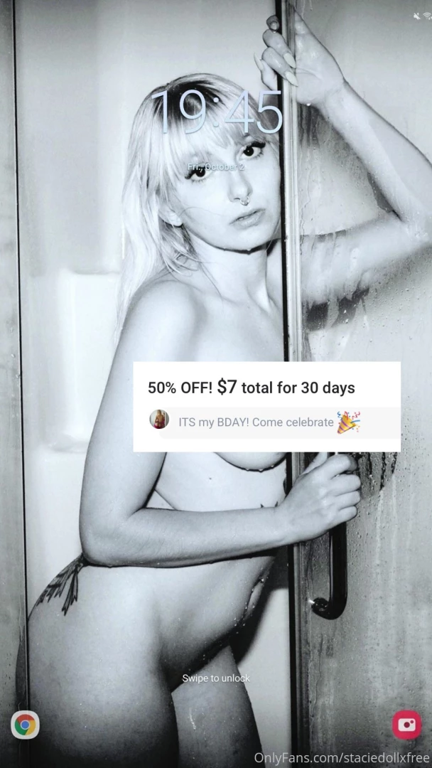 50 off on my vip staciedollx everythinh uncensored on my wall nudes 