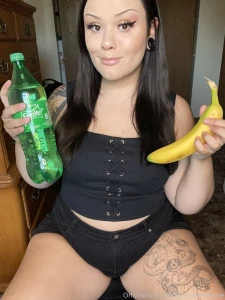 Guys i did my first banana and sprite bloat how s it look part 2
