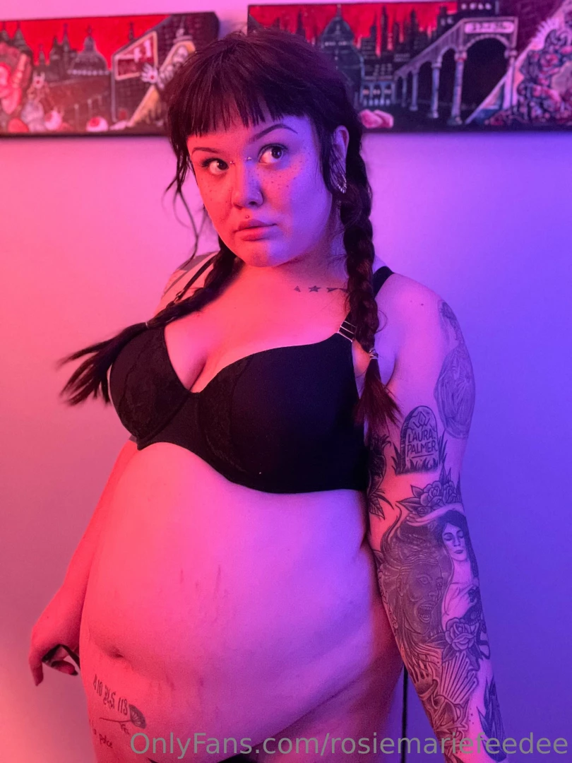 My tummy is looking extra plump shall i post a weigh in soon part 2 