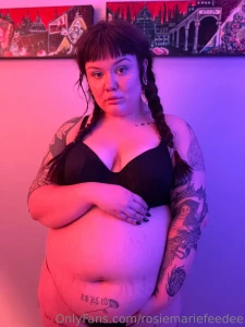 My tummy is looking extra plump shall i post a weigh in soon part 1