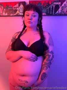 My tummy is looking extra plump shall i post a weigh in soon part 3