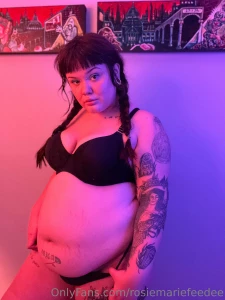 My tummy is looking extra plump shall i post a weigh in soon part 6