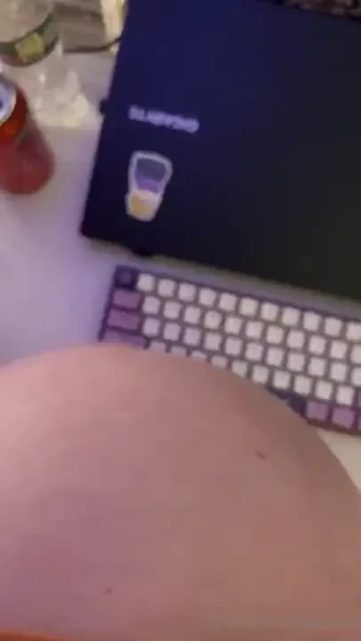 Damn my gut sticks out sooooo far now it s hugeeee this pov is crazy 