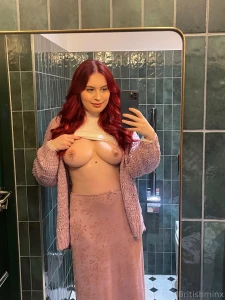 Quick flash in the bathroom