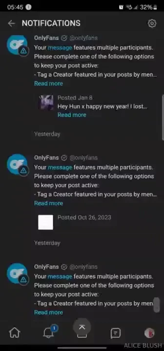 A reminder onlyfans has strict rules amp they will breach remove ban 