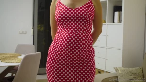 Model walk with a belly bounce hey guys today i slipped into this cute part 1