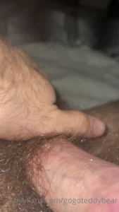 gogoteddybear - Love seeing my pre cum start to drip out of my cock when i touch as i 